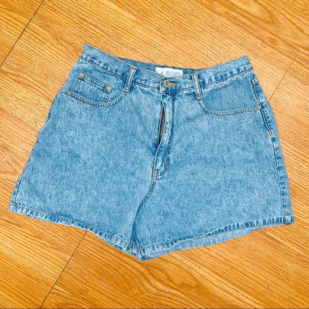 High waisted LA Blues denim shorts